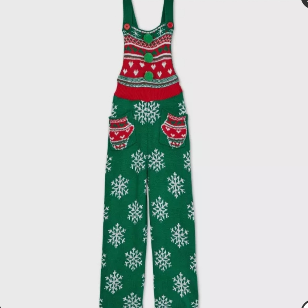 Born Famous kids Christmas jumpsuit NWT